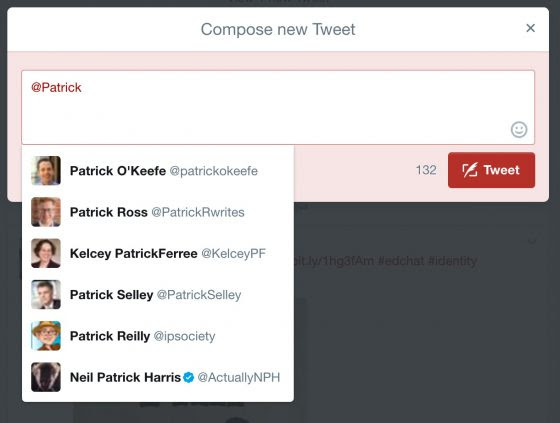 Twitter Tagging